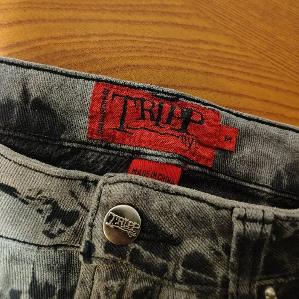 Vintage Tripp NYC Denim Cut-Off Mini Skirt - Picture 5 of 5
